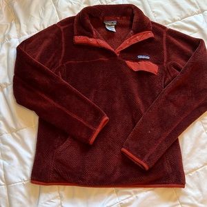 Womens Patagonia Pullover - Maroon - Size Medium